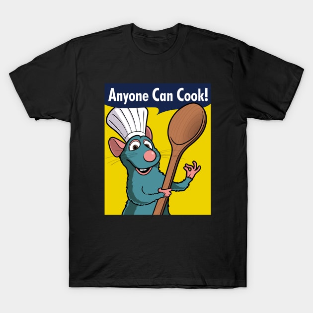 Anyone can cook! T-Shirt by jasesa